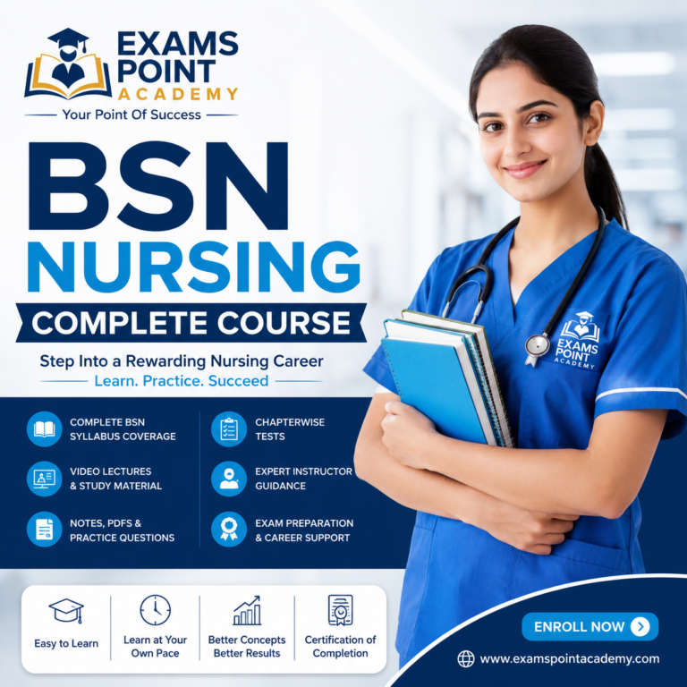 BSN Nursing Complete Course